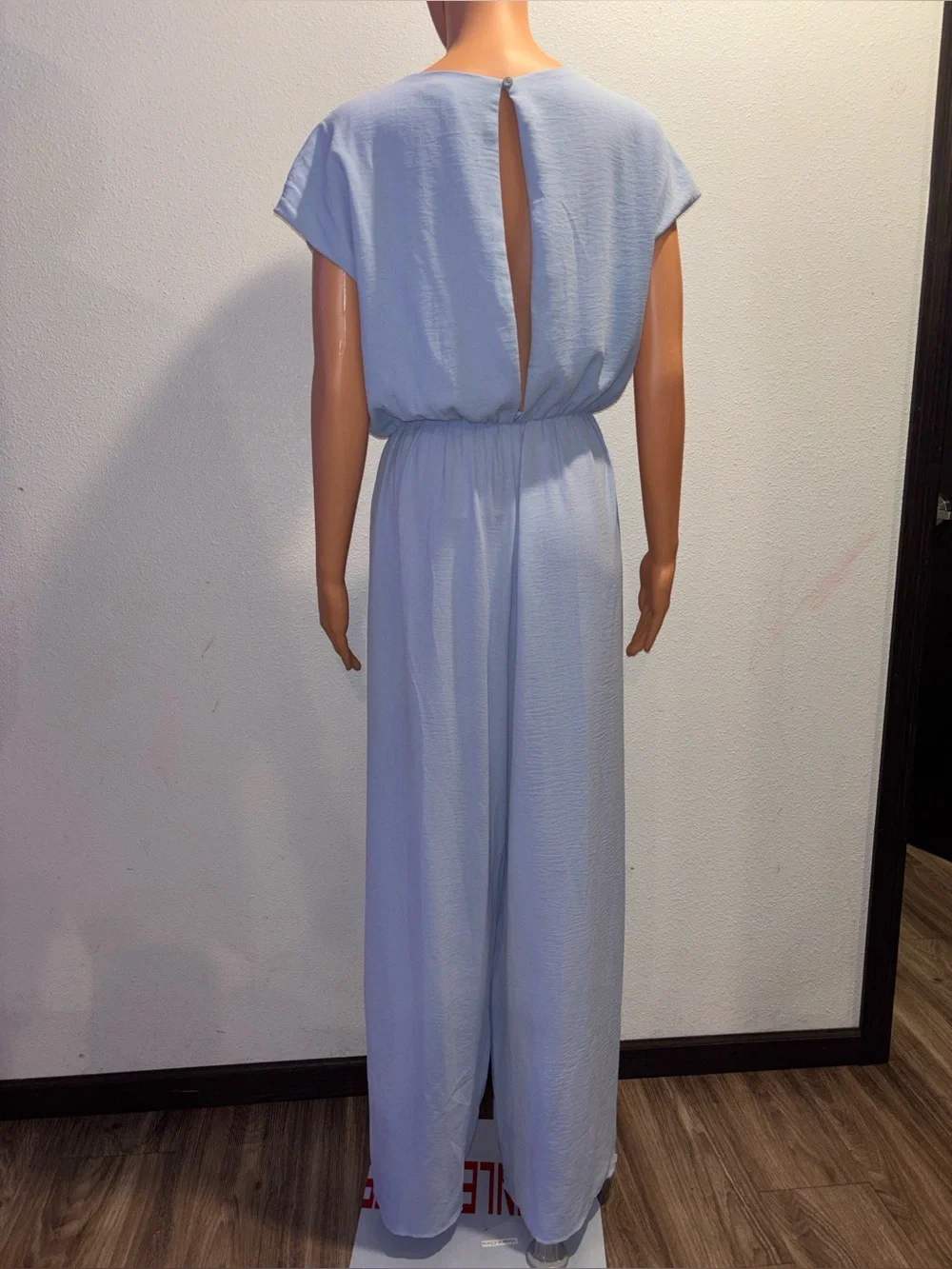Jumpsuit Jumpsuit "Magnolia" Wide Leg - Pastel Blue. - Picture 5 of 8